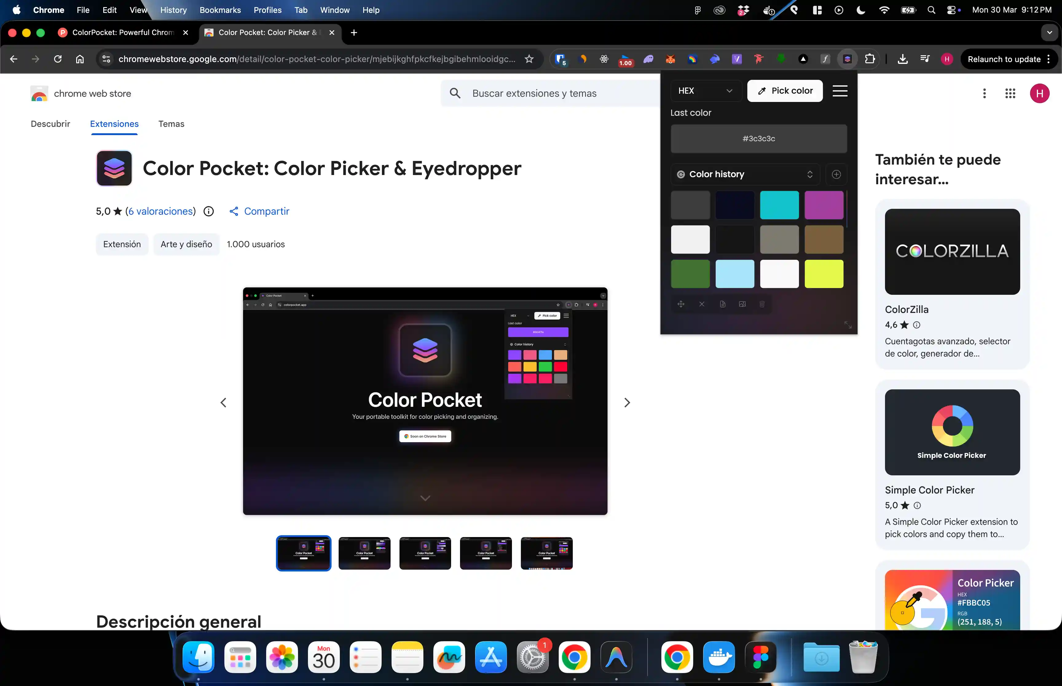 Color Pocket desktop mockup 0